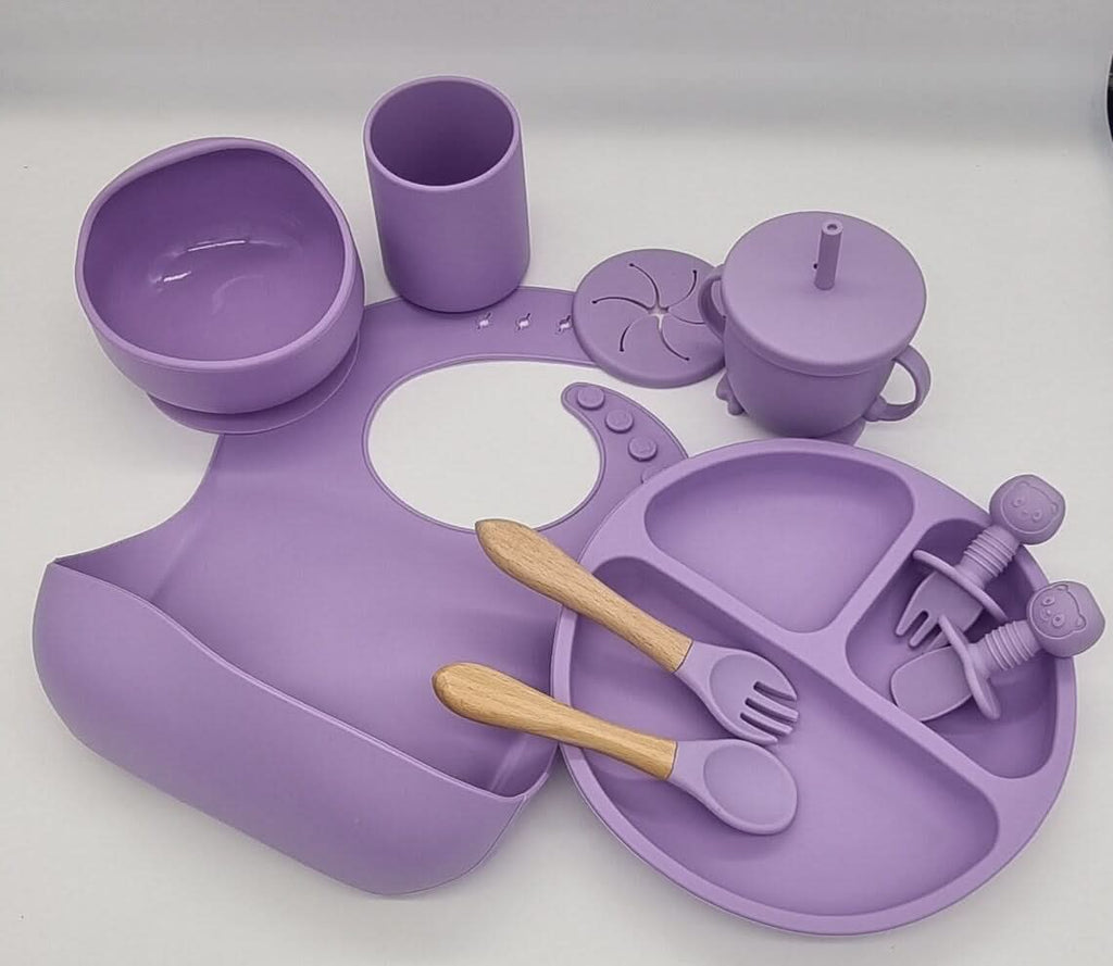 BrightNest Baby Dining Set BPA Safe Child-Friendly For Toddlers | Temsk