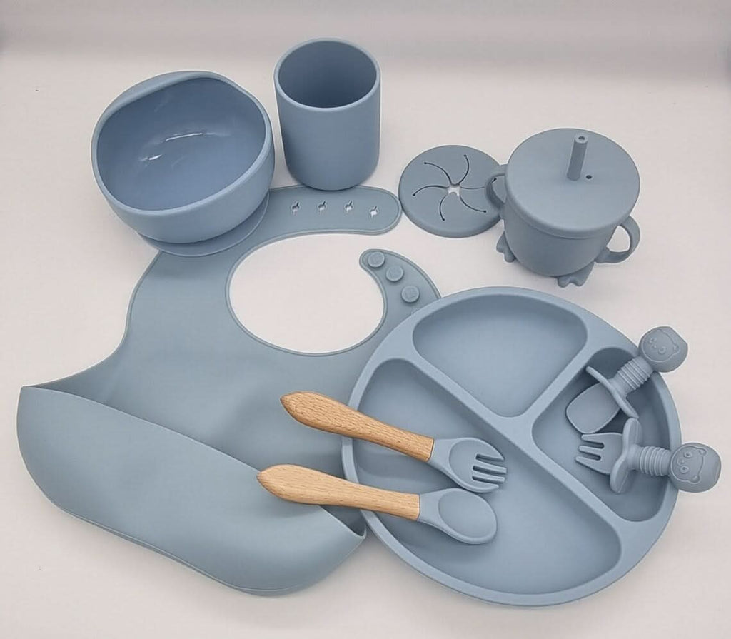 BrightNest Baby Dining Set BPA Safe Child-Friendly For Toddlers | Temsk