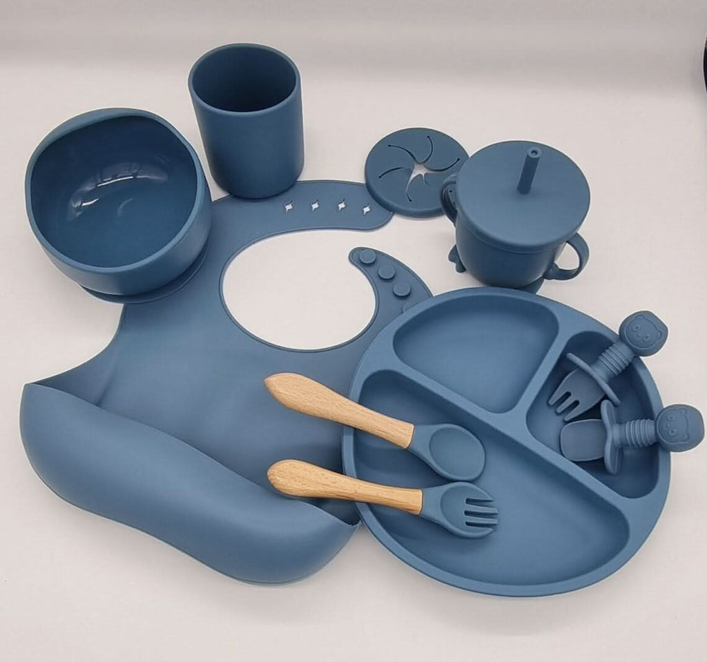 BrightNest Baby Dining Set BPA Safe Child-Friendly For Toddlers | Temsk