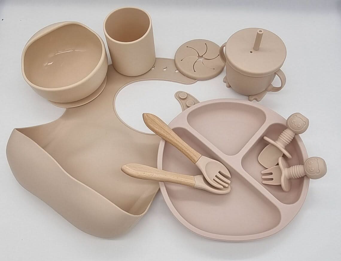 BrightNest Baby Dining Set BPA Safe Child-Friendly For Toddlers | Temsk