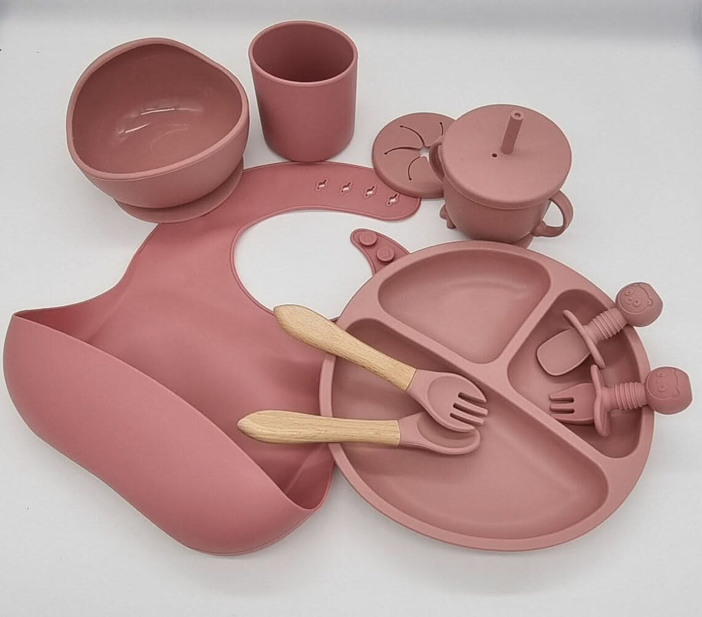 BrightNest Baby Dining Set BPA Safe Child-Friendly For Toddlers | Temsk
