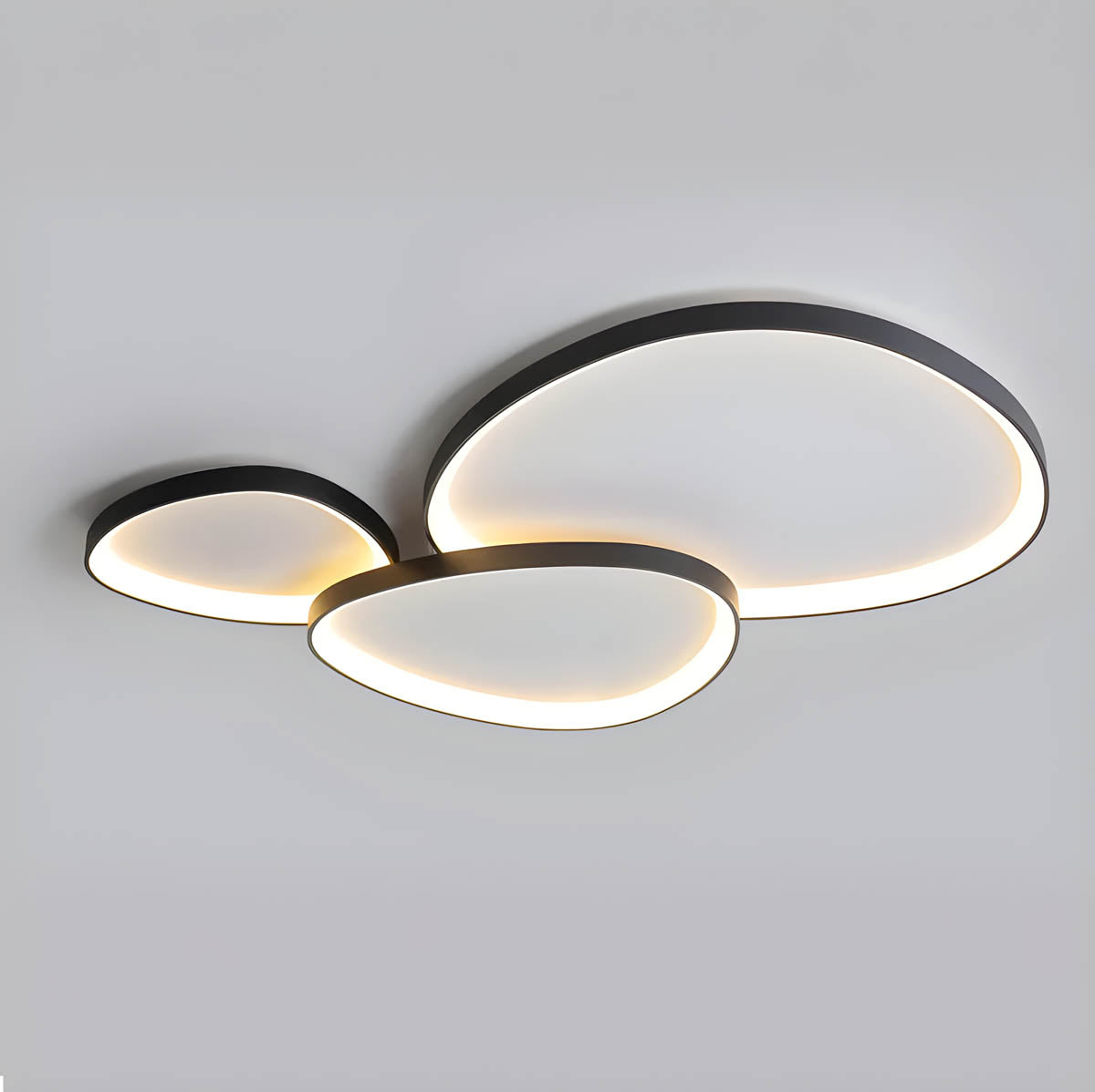 Dimmable LED Ceiling Light With Modern Organic Design For Living Rooms | Temsk