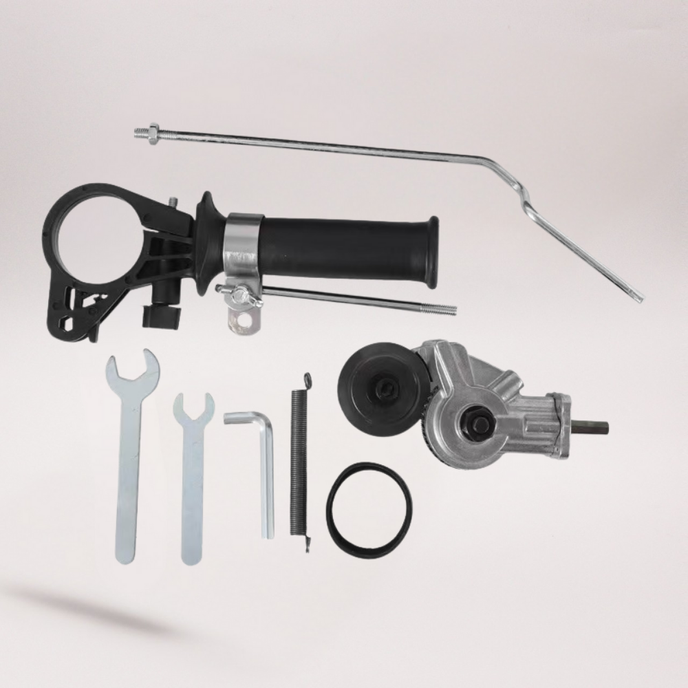 Dual Head Sheet Nibbler Drill Attachment For Metal Cutting | Temsk
