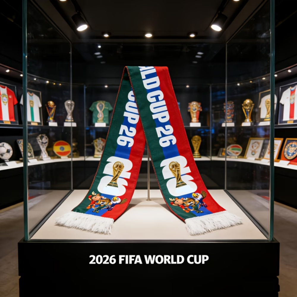 USA-Flagge Fußballschal für Spieltag-Fans und Unterstützer-Ausrüstung | Temsk