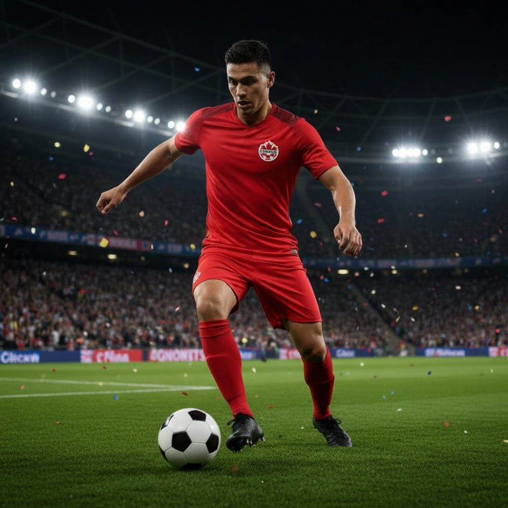Canada World Cup 2026 Quick Dry Jersey For Training | Temsk