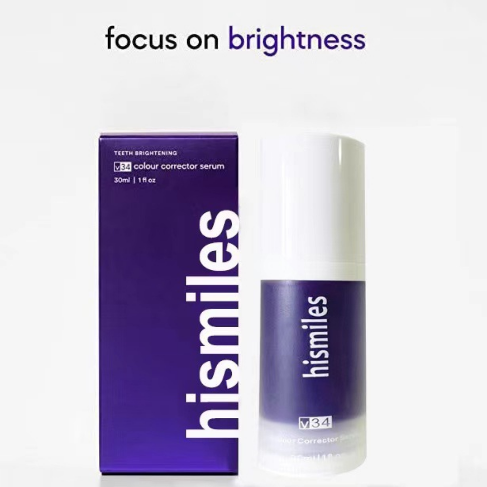 Whitening Serum With Purple Corrector For A Bright Smile | Temsk