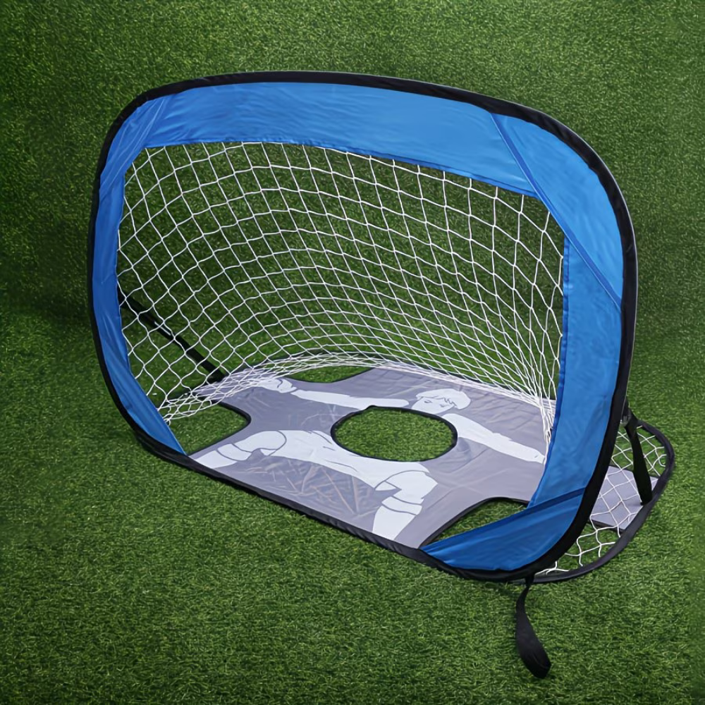 Foldable Portable Soccer Goal With Target Net For Practice | Temsk