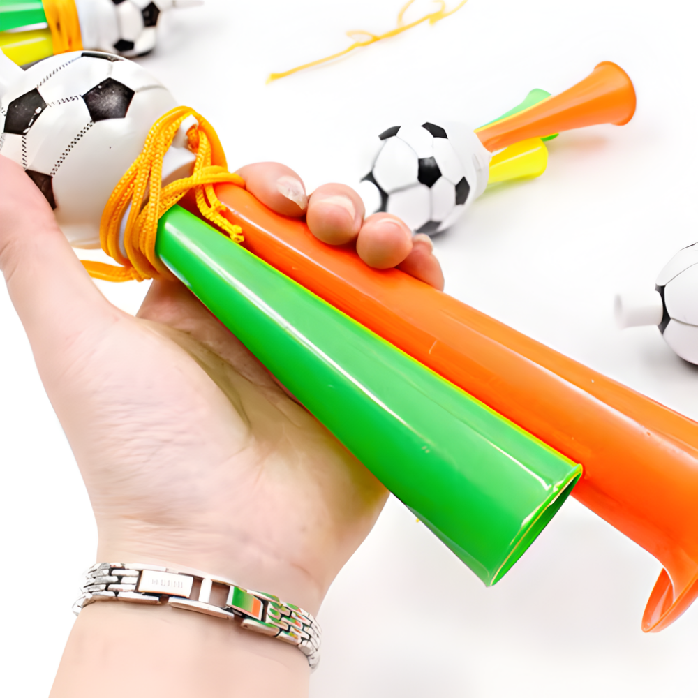 Vuvuzela Horn Kit For Soccer Stadium Cheer Noisemakers | Temsk