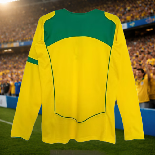Brazil World Cup 2026 Long Sleeve Quick Dry Shirt Temsk