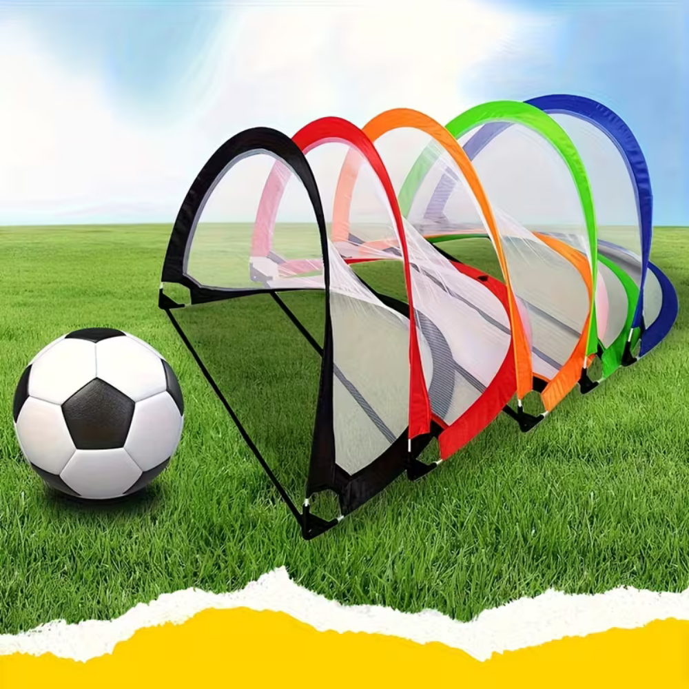Foldable Outdoor Soccer Net For Quick Backyard Practice | Temsk