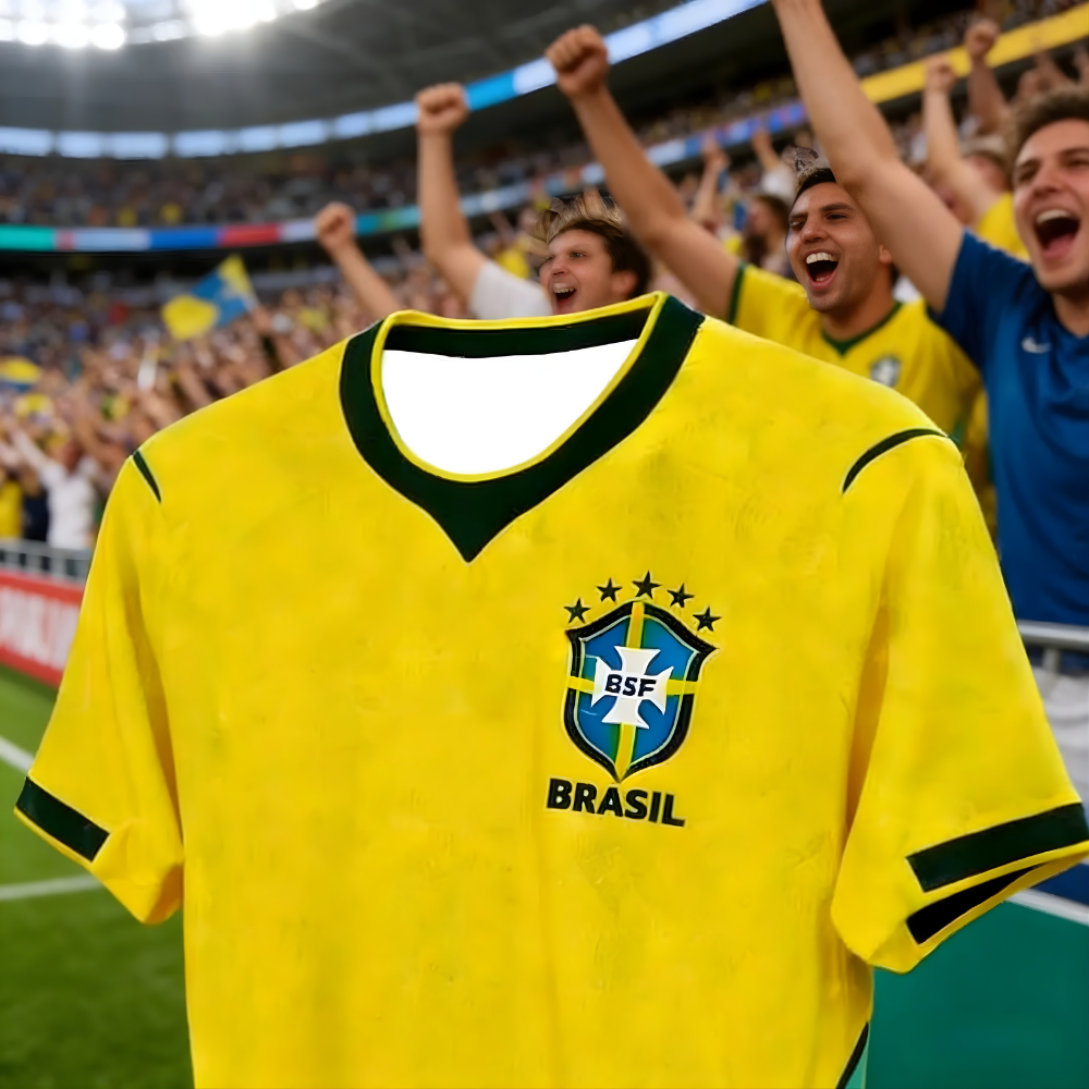 2026 Brazil Jersey World Cup Breathable Quick Dry Soccer Shirt | Temsk