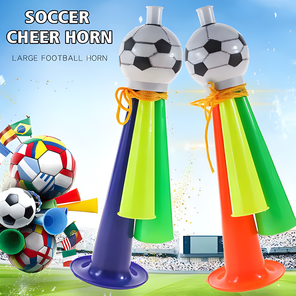 Vuvuzela Horn Kit For Soccer Stadium Cheer Noisemakers | Temsk