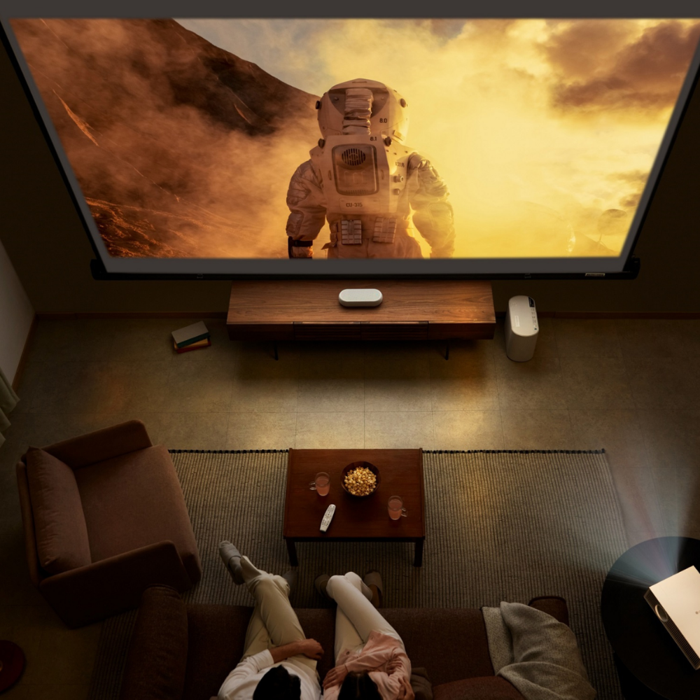 Weltmeisterschaft Kompakter Projektor mit HDMI für Heim- und Outdoor-Anzeige | Temsk