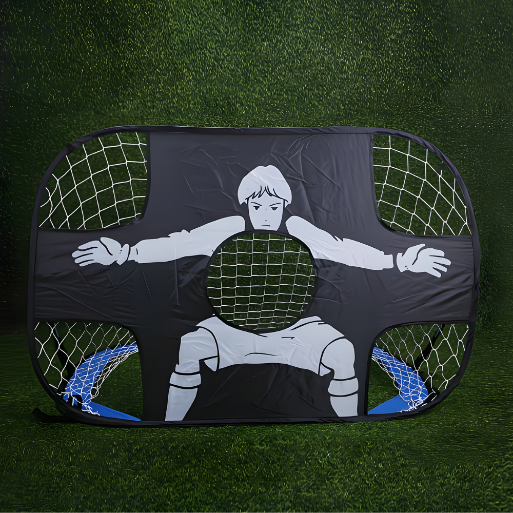 Foldable Portable Soccer Goal With Target Net For Practice | Temsk