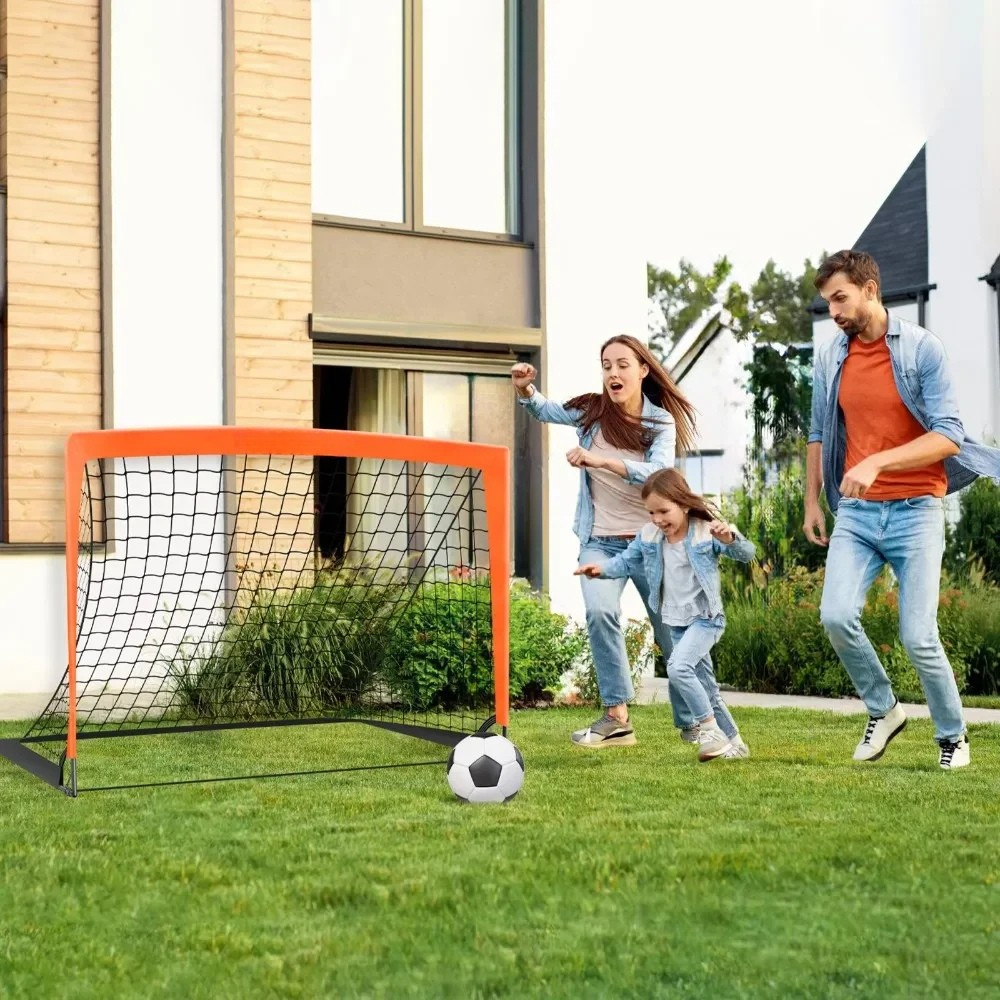 Kids 4x3 Soccer Goal For Outdoor Training And Practice | Temsk