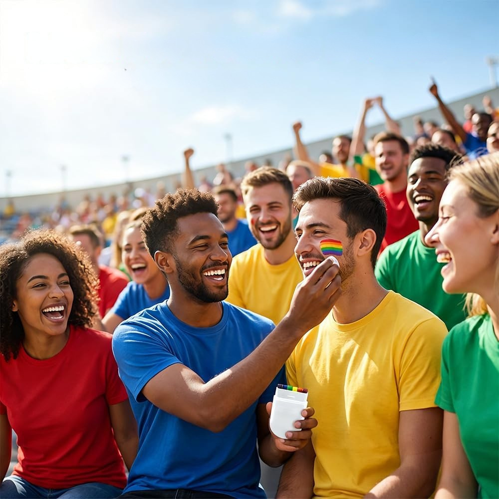 Rainbow Paint Stick For Festivals And Sports Events | Temsk