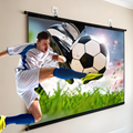 Tragbare HD-Leinwand für Filme und Sport 16:9 Breitbild | Temsk
