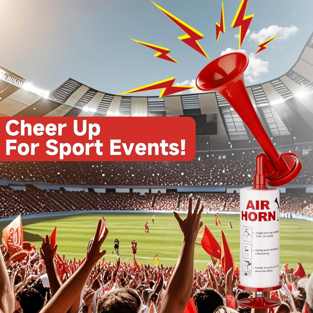 Compact Airhorn For Loud Alerts At Sports Events And Safety | Temsk