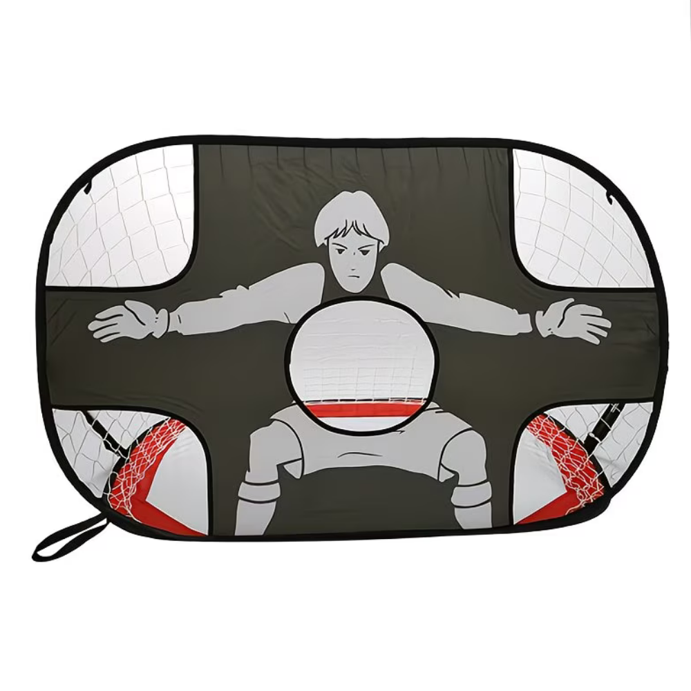 Foldable Portable Soccer Goal With Target Net For Practice | Temsk