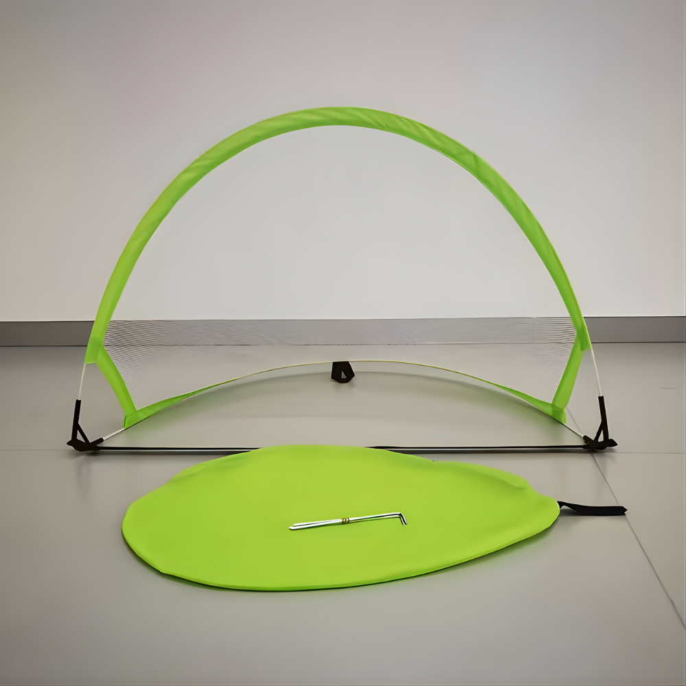 Foldable Outdoor Soccer Net For Quick Backyard Practice | Temsk