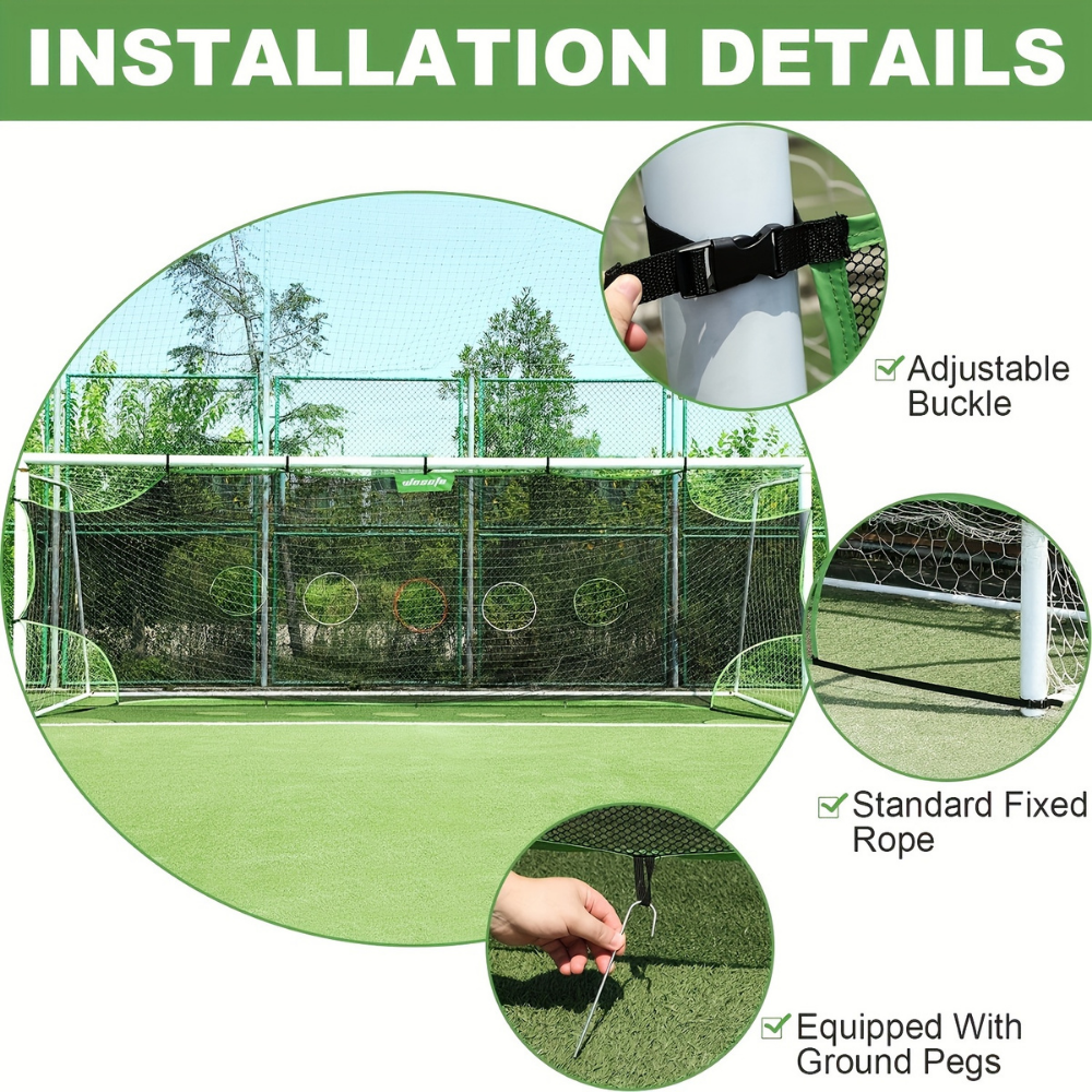 Portable Soccer Target Net For Focused Shot Practice | Temsk