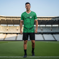 Personalisierte Fußballtrikot für Mexiko mit Name und Nummer, Fan-Shirt | Temsk