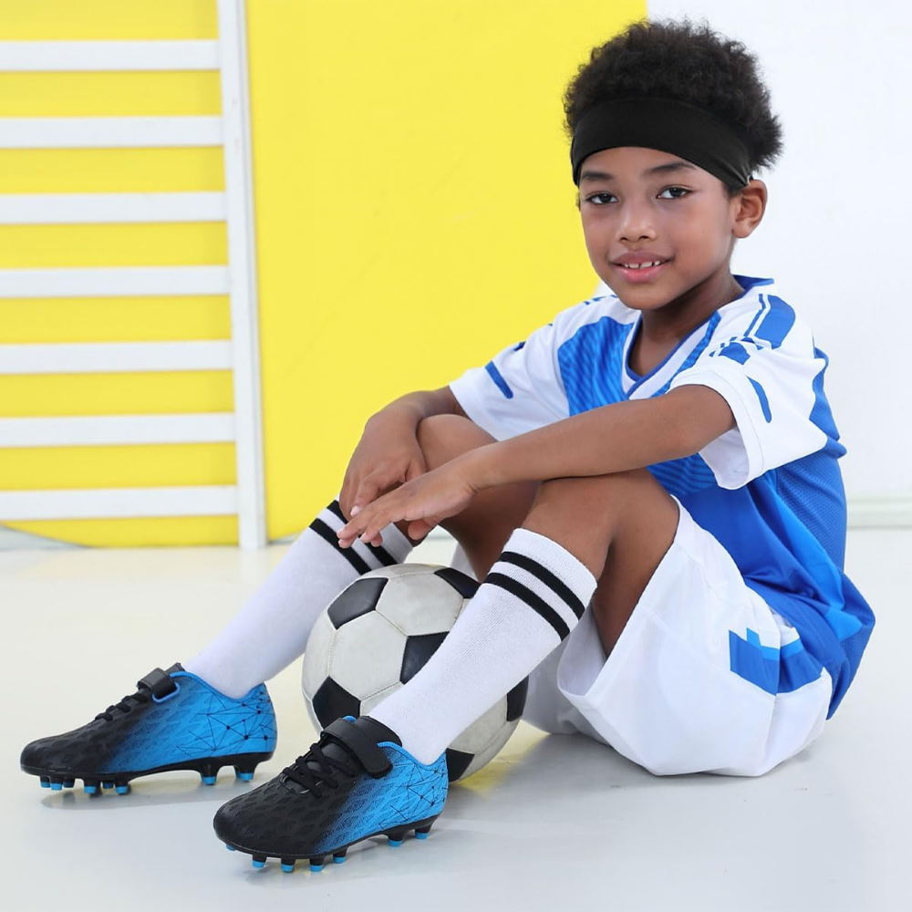 Kids Durable Soccer Cleats For Ball Control With Grip | Temsk