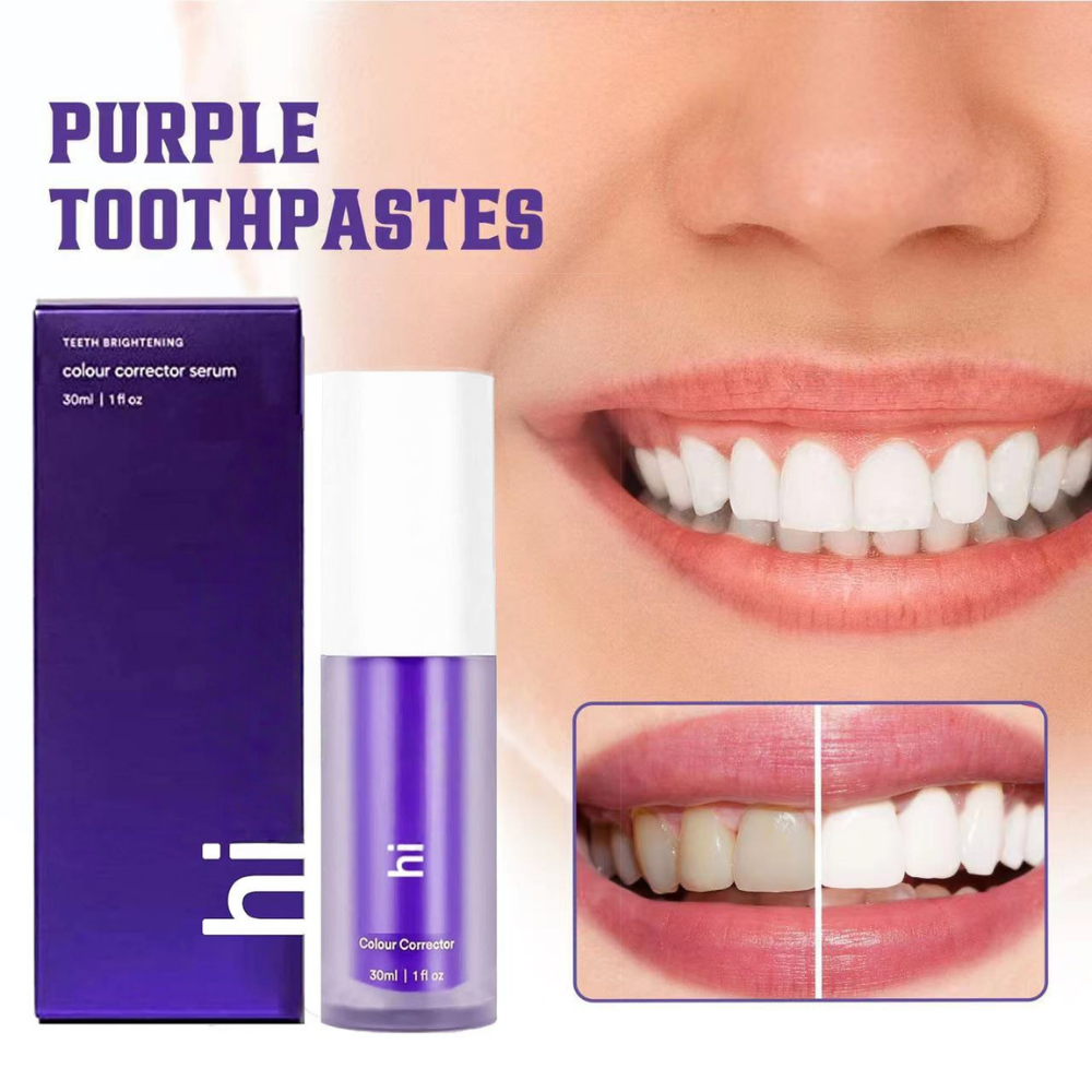Whitening Serum With Purple Corrector For A Bright Smile | Temsk