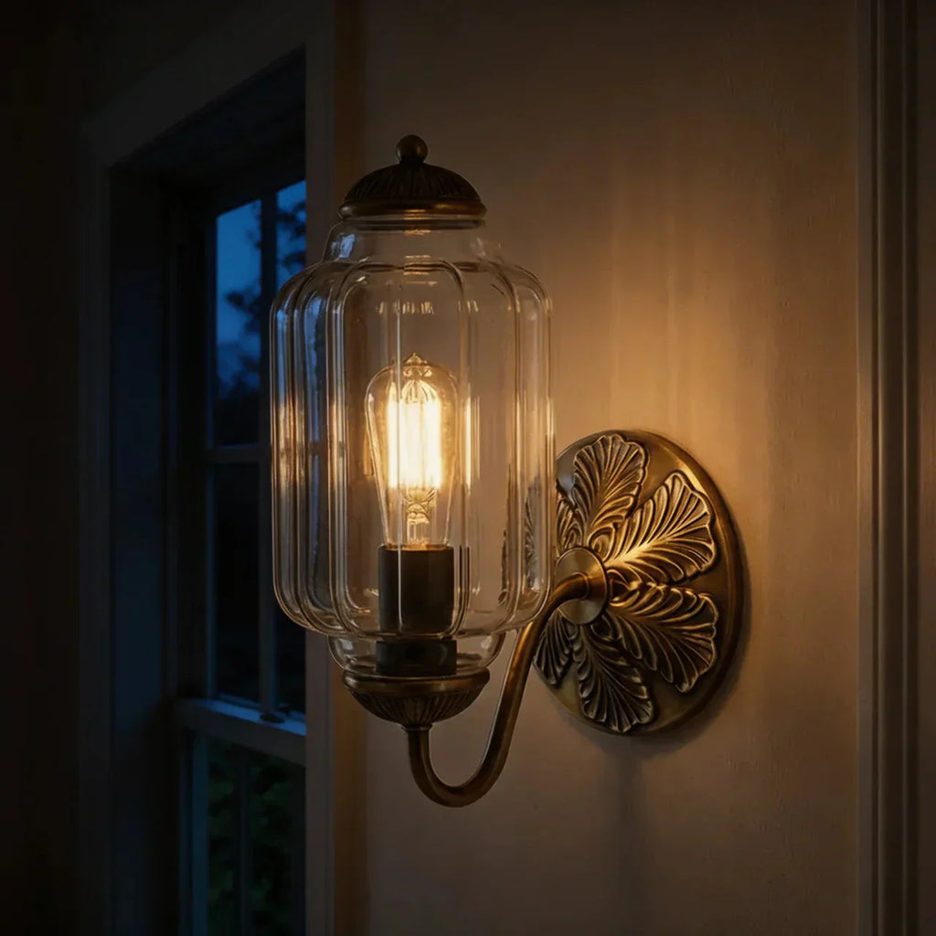 Vintage Milk Glass Wall Light Fixture For Indoor Ambient Lighting | Temsk