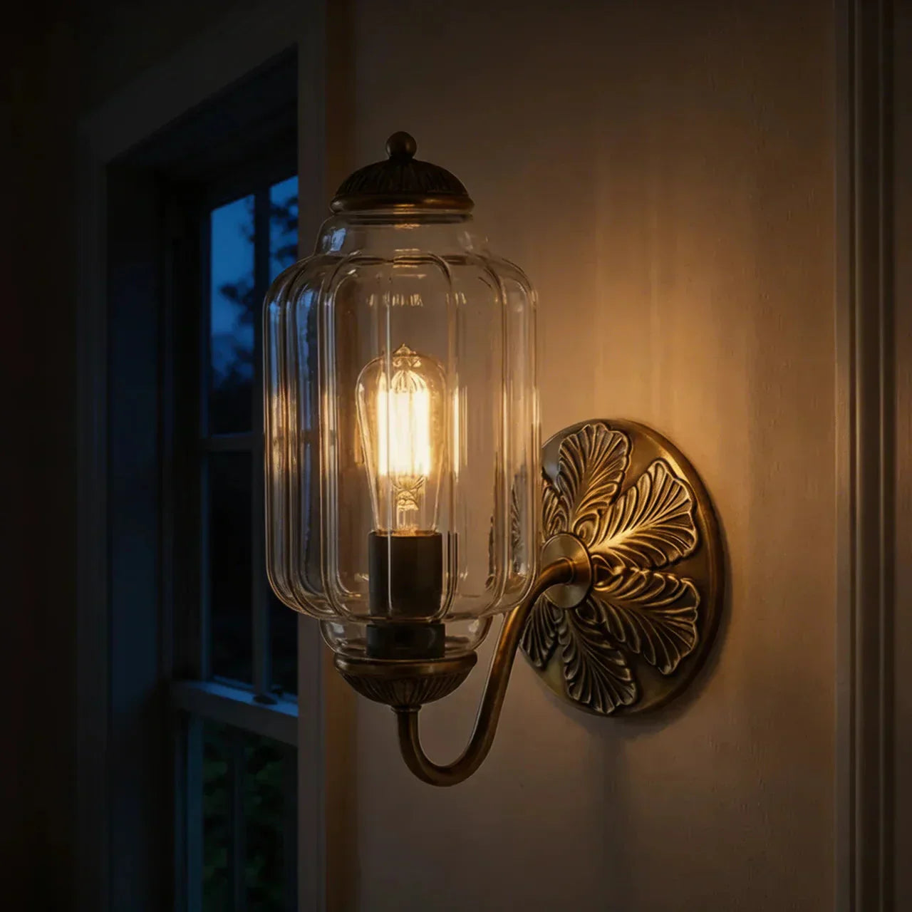 Vintage Milk Glass Wall Light Fixture For Indoor Ambient Lighting | Temsk