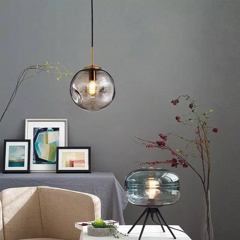 AstraLume Glass Pendant Light Multi Tone Finish For Kitchens And Bathrooms | Temsk