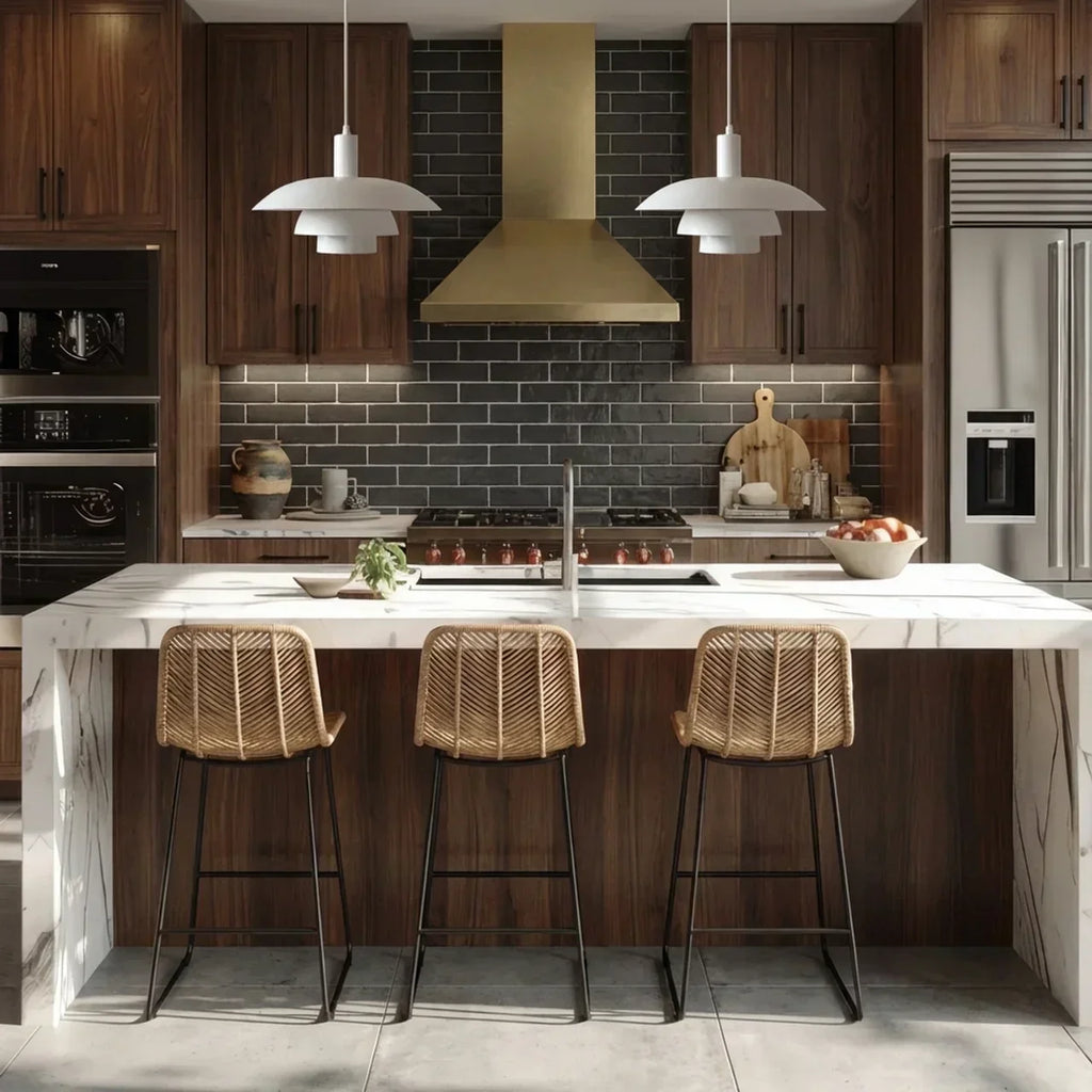 Danish Modern Minimalist Chandelier Lighting Fixture | Temsk