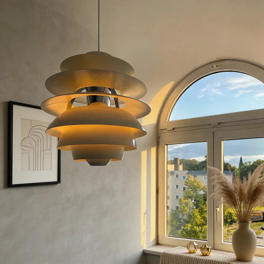 Danish Modern Glare-Control Pendant Lighting Fixture | Temsk