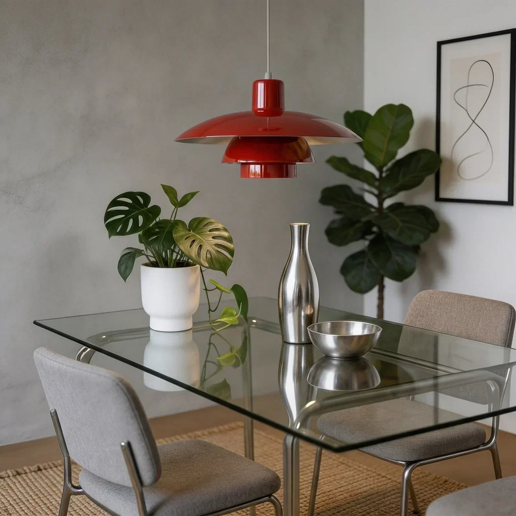 Danish Modern Minimalist Chandelier Lighting Fixture | Temsk
