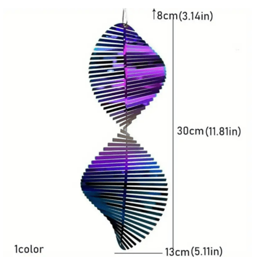 Garden Spinner ZephyrSpin - Living Rotating Garden Decoration | Temsk