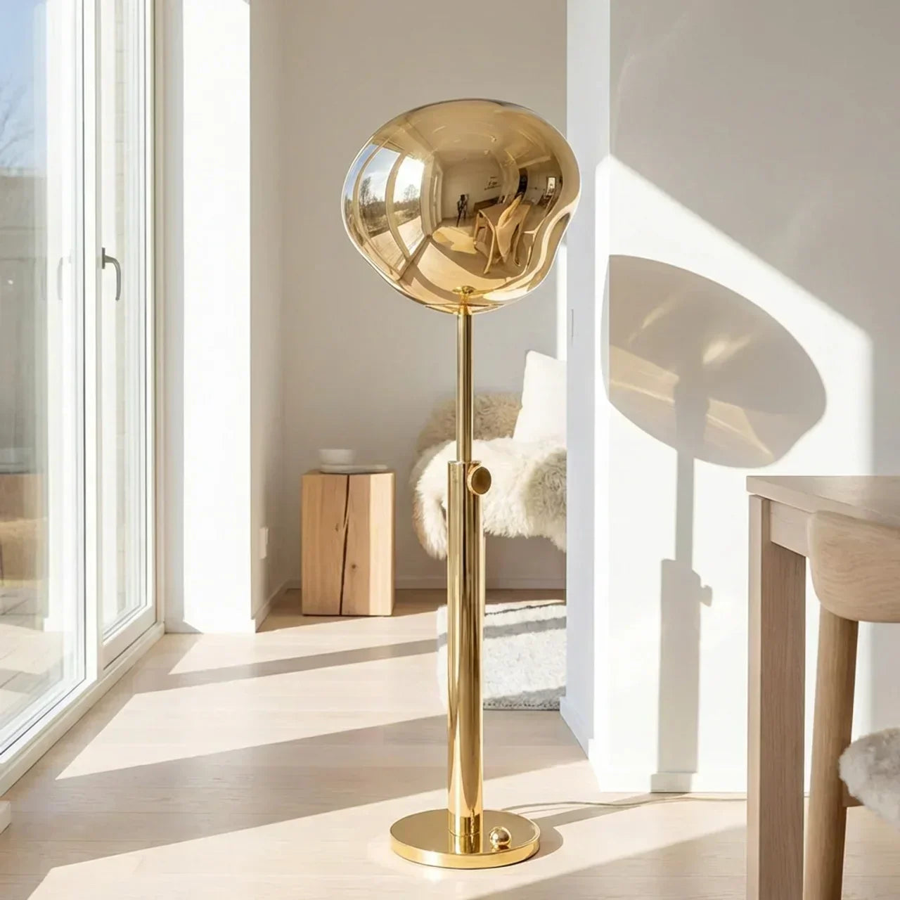 Melted Acrylic Floor Lamp for Indoor Use and Decor | Temsk