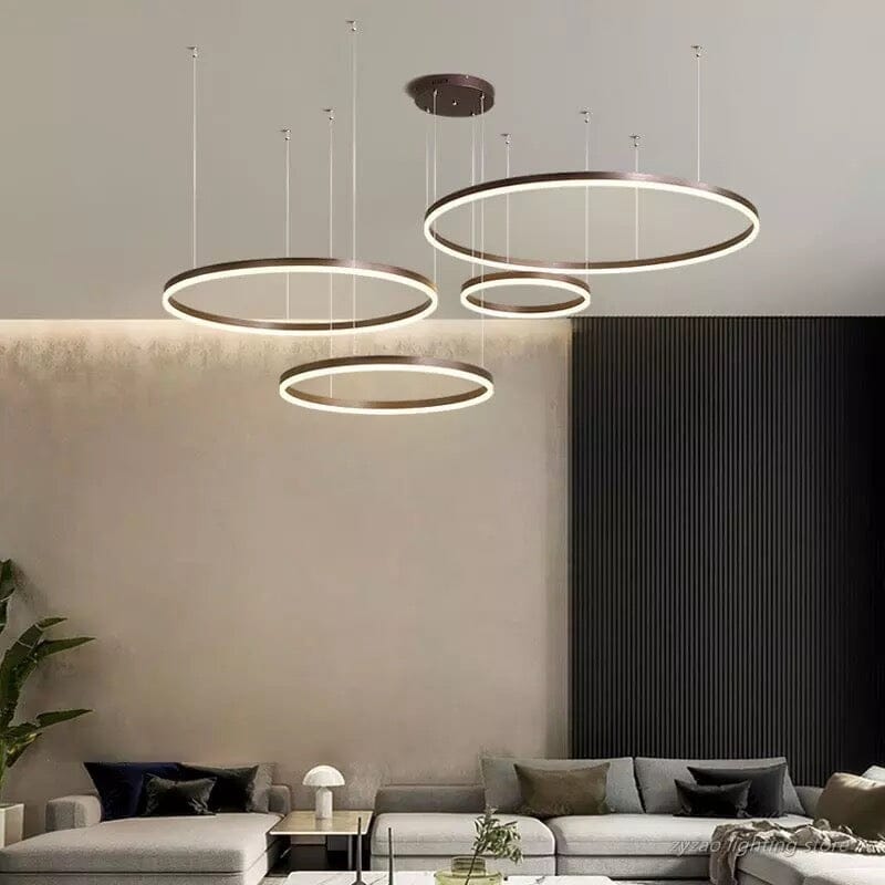 Solara Ring Lamp With Premium Aluminum And Acrylic Construction 12500 Lumens | Temsk