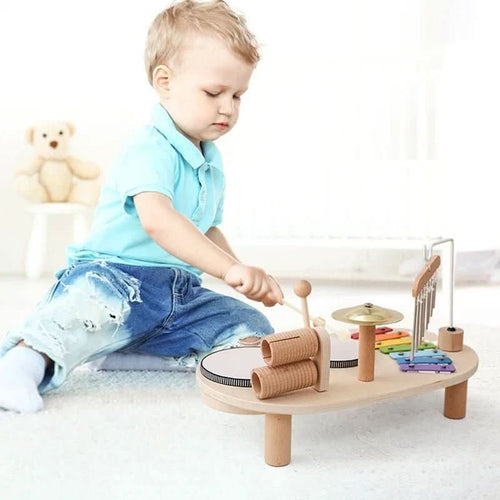 Harmonia Wooden Musical Play Set For Creative Babies 12 Months And Up Temsk