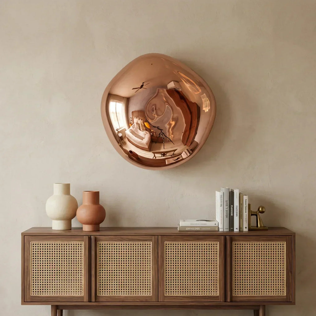 Molten Acrylic Wall Light Sconce With Glacier-Inspired Shade | Temsk