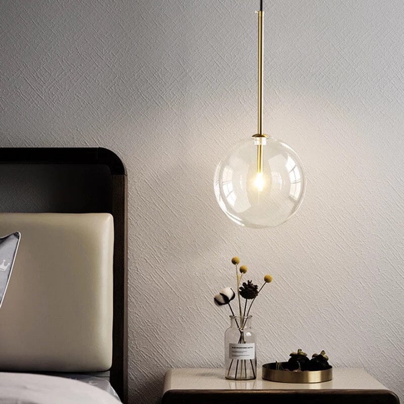 Lunel Glass Ball Pendant Light for Nordic Modern Homes | Temsk