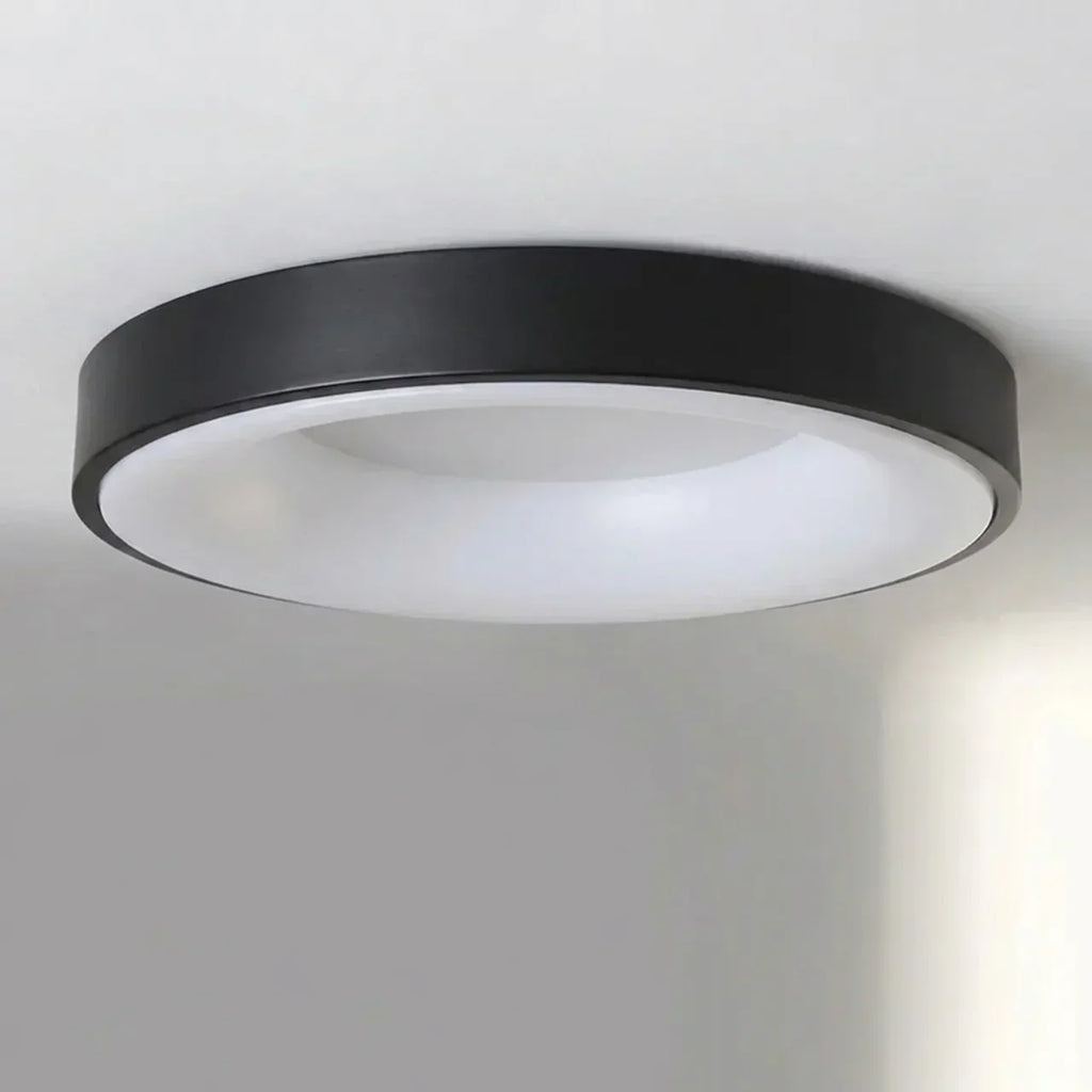 Flush Mount Ceiling Light With Hollow Centre LED Design | Temsk