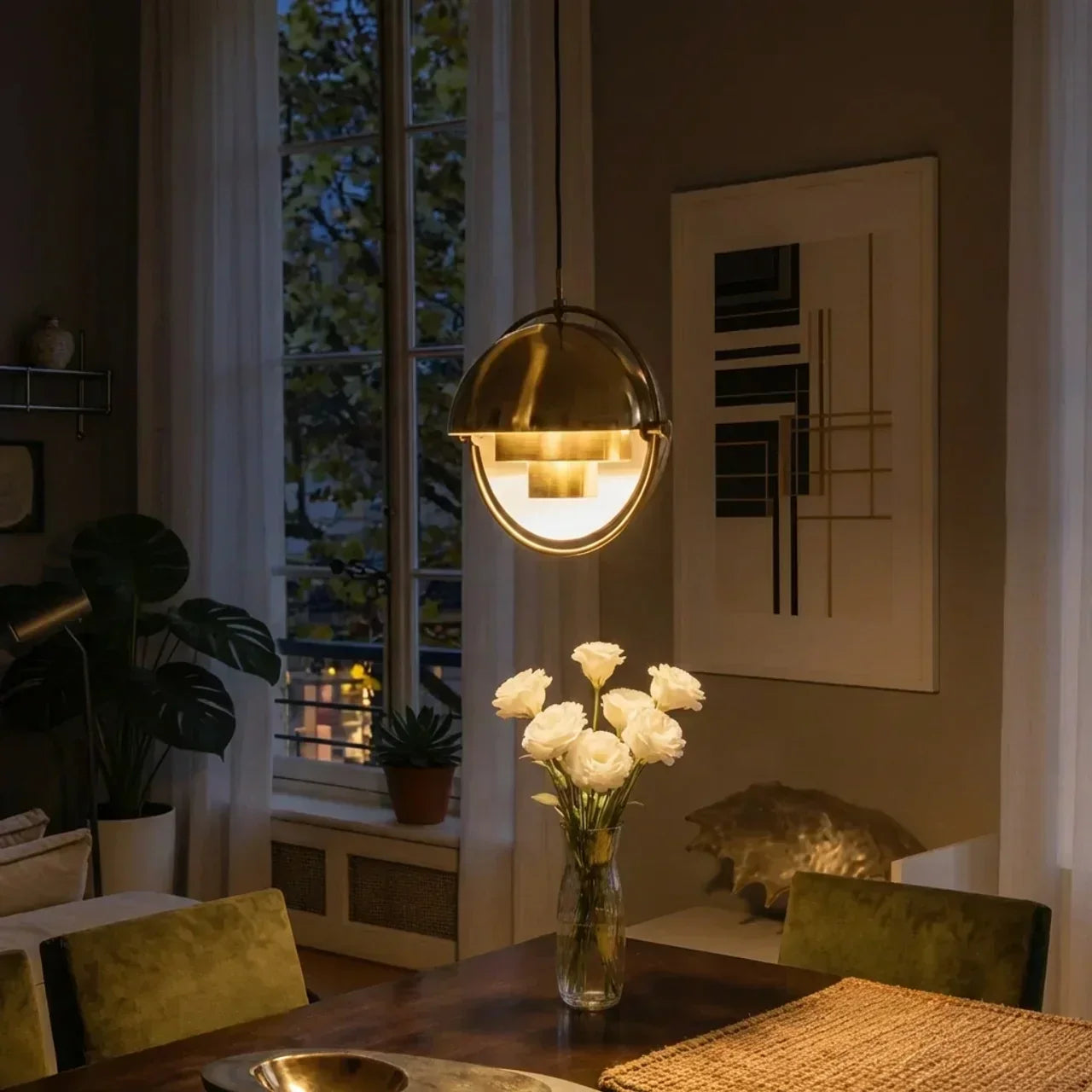 Danish Modern Directional Pendant Lighting Fixture | Temsk