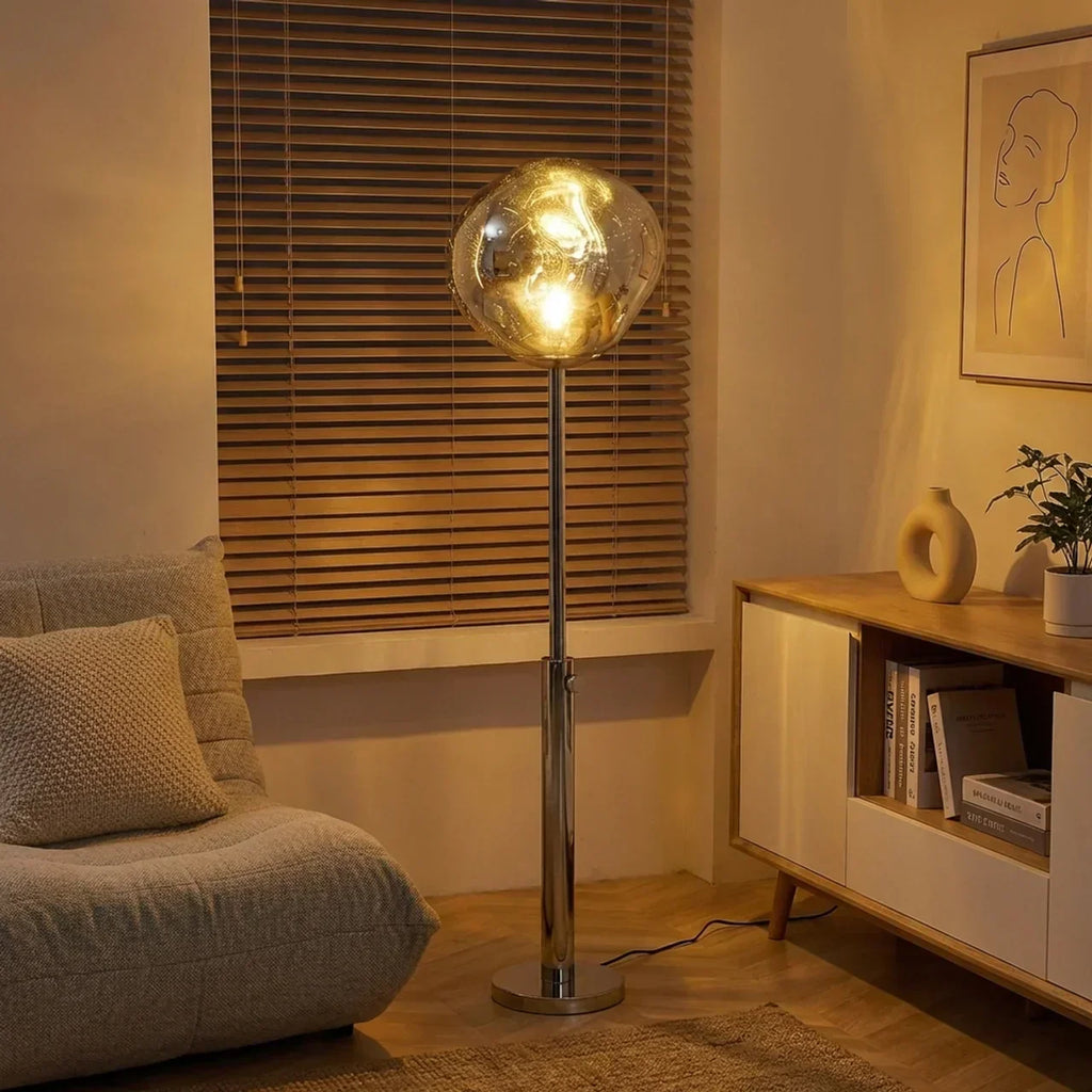 Melted Acrylic Floor Lamp for Indoor Use and Decor | Temsk
