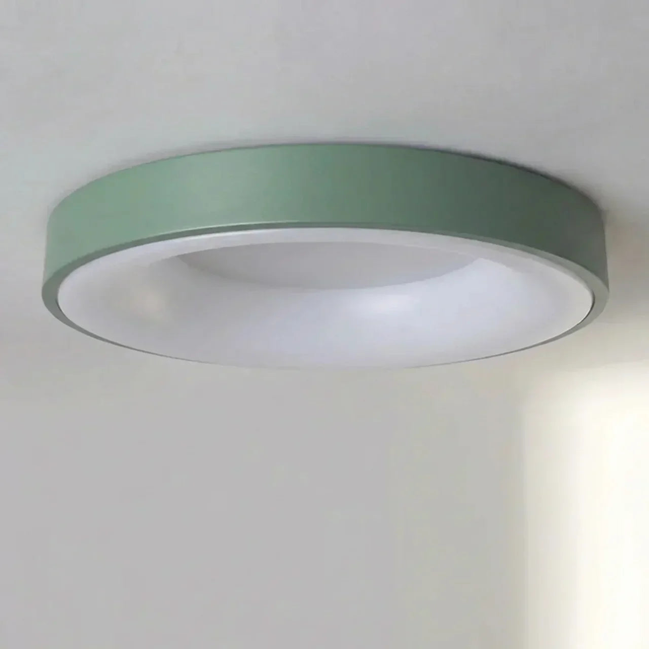 Flush Mount Ceiling Light With Hollow Centre LED Design | Temsk