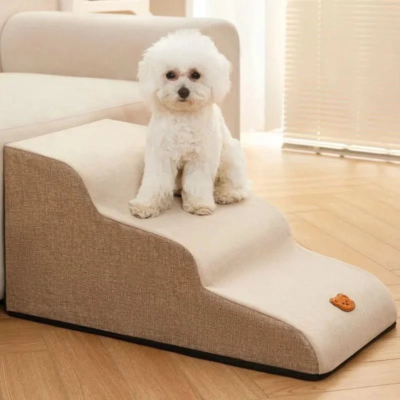 CozyPaws Pet Stairs - Stylish Steps for Safe Ascent | Temsk