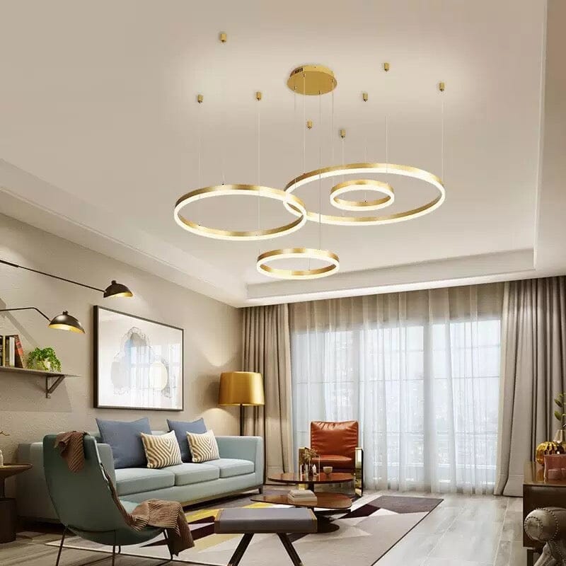 Solara Ring Lamp With Premium Aluminum And Acrylic Construction 12500 Lumens | Temsk