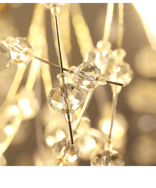 Elegant Dandelion Crystal Pendant Light For Modern Interiors | Temsk