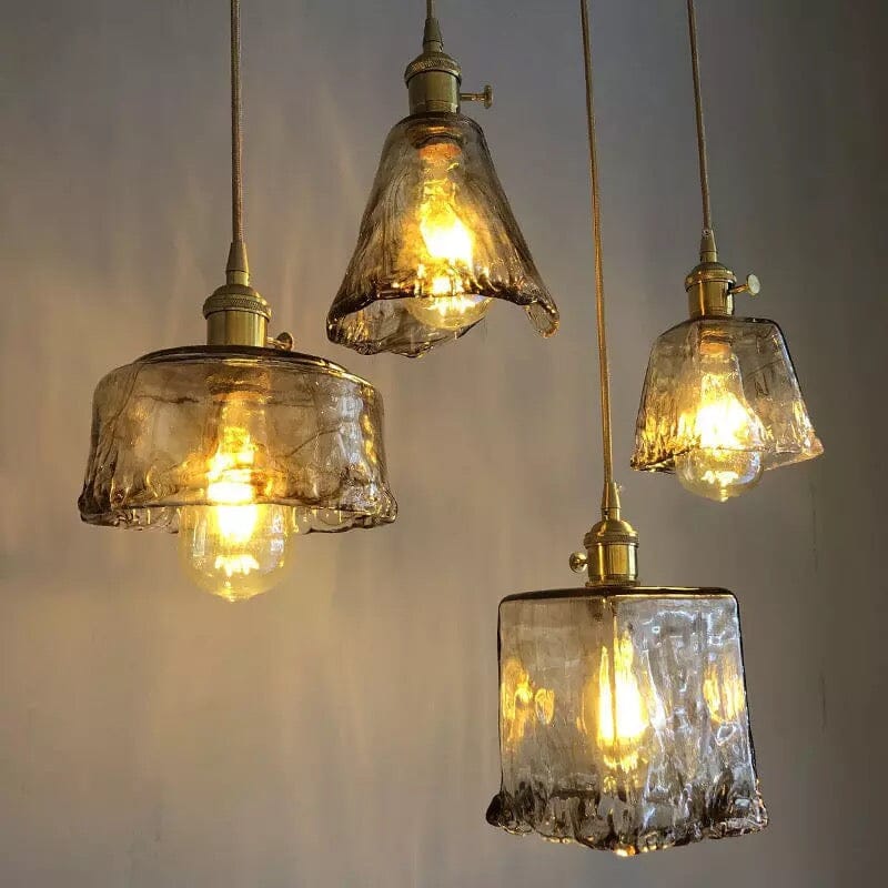 Aurelo Glass Pendant Lights For Modern Kitchen And Bath | Temsk