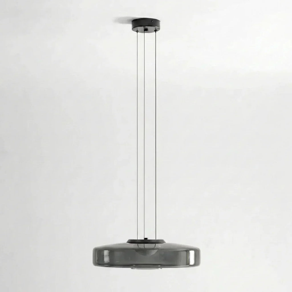 Tiered Glass Pendant Light With Integrated LED Bauhaus Style | Temsk