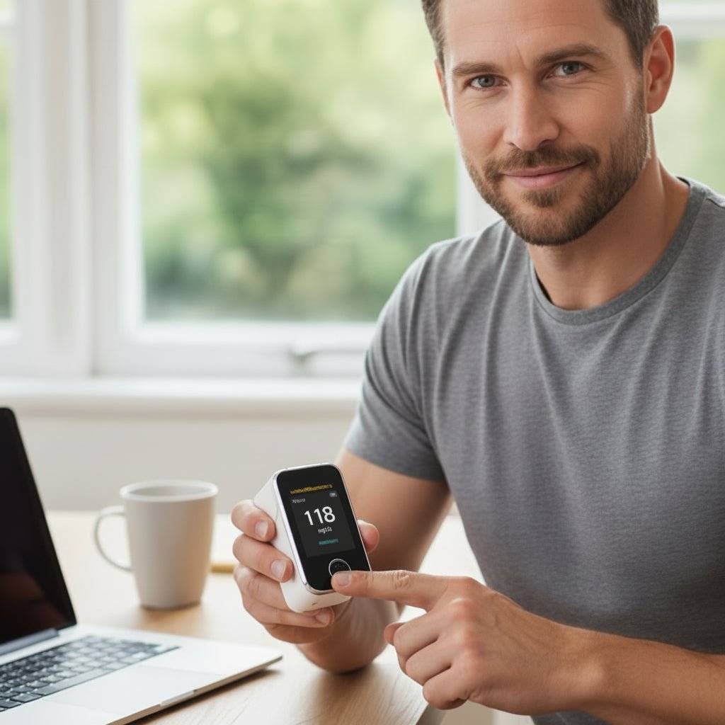 Finger Pulse Oximeter For Noninvasive Oxygen Saturation And Pulse Rate | Temsk